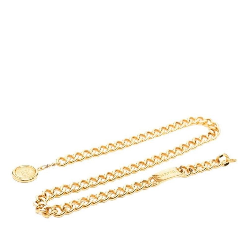 Chanel CC Logo 31 Rue Cambon Chain Belt Gold Plated